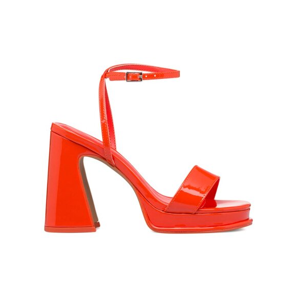 Call it Spring - Debbra Orange Heels - Picture 2 of 4